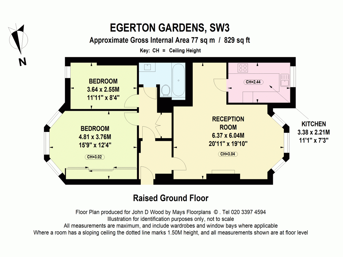Квартира в Лондоне, Великобритания, 77 м² - фото 4