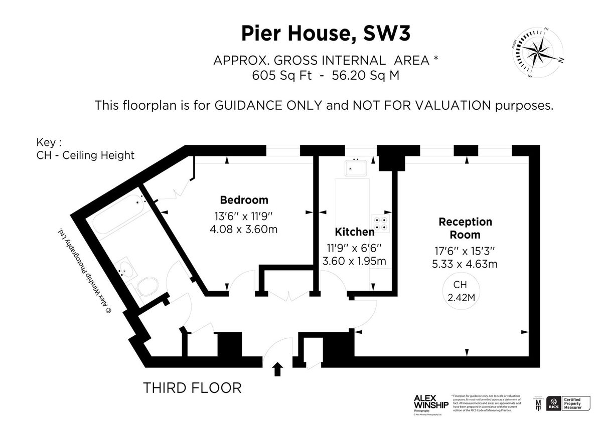 Квартира в Лондоне, Великобритания, 56 м² - фото 7