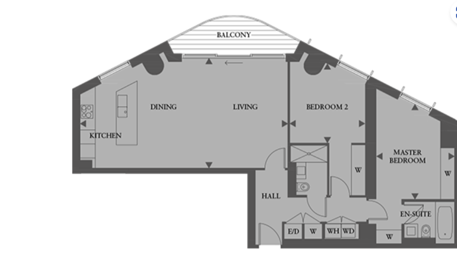 Квартира в Лондоне, Великобритания, 101 м² - фото 6