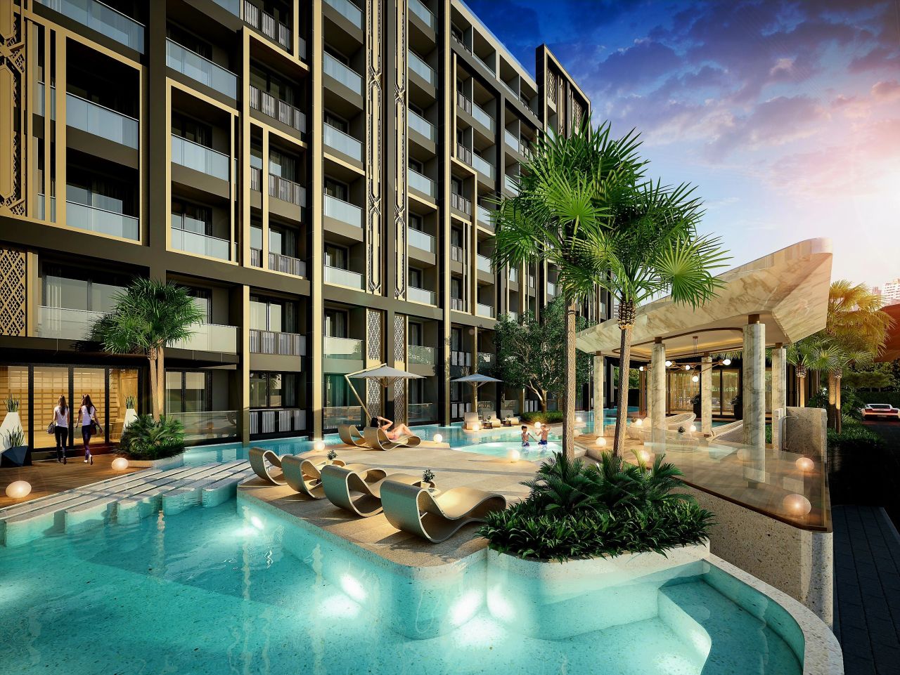 Квартира в Паттайе, Таиланд, 25 м² - фото 3