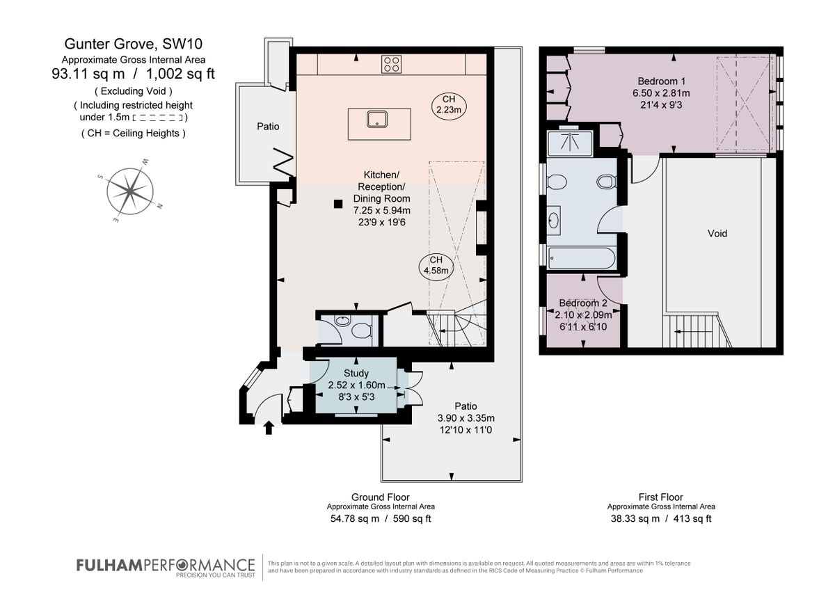 Квартира в Лондоне, Великобритания, 55 м² - фото 17