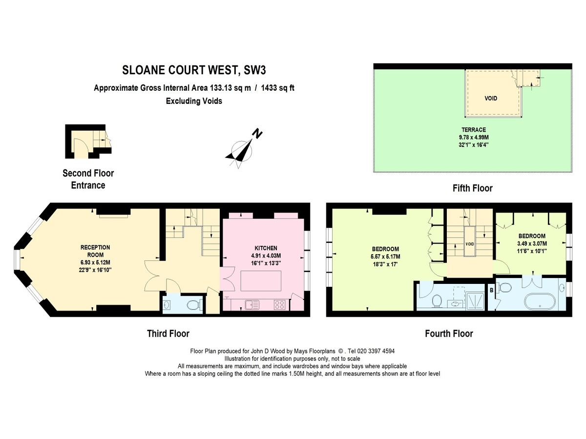 Квартира в Лондоне, Великобритания, 133 м² - фото 17