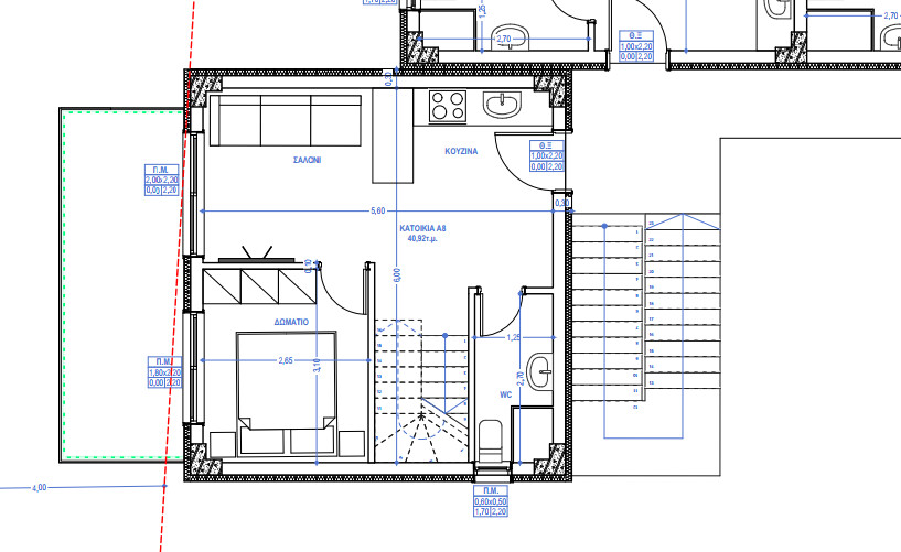 Мезонет в Ситонии, Греция, 76 м² - фото 2