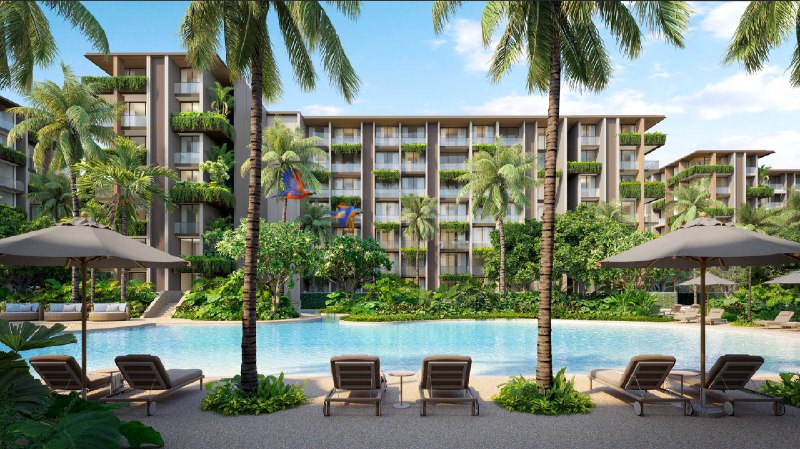 Апартаменты на пляже Банг Тао, Таиланд, 63 м² - фото 3