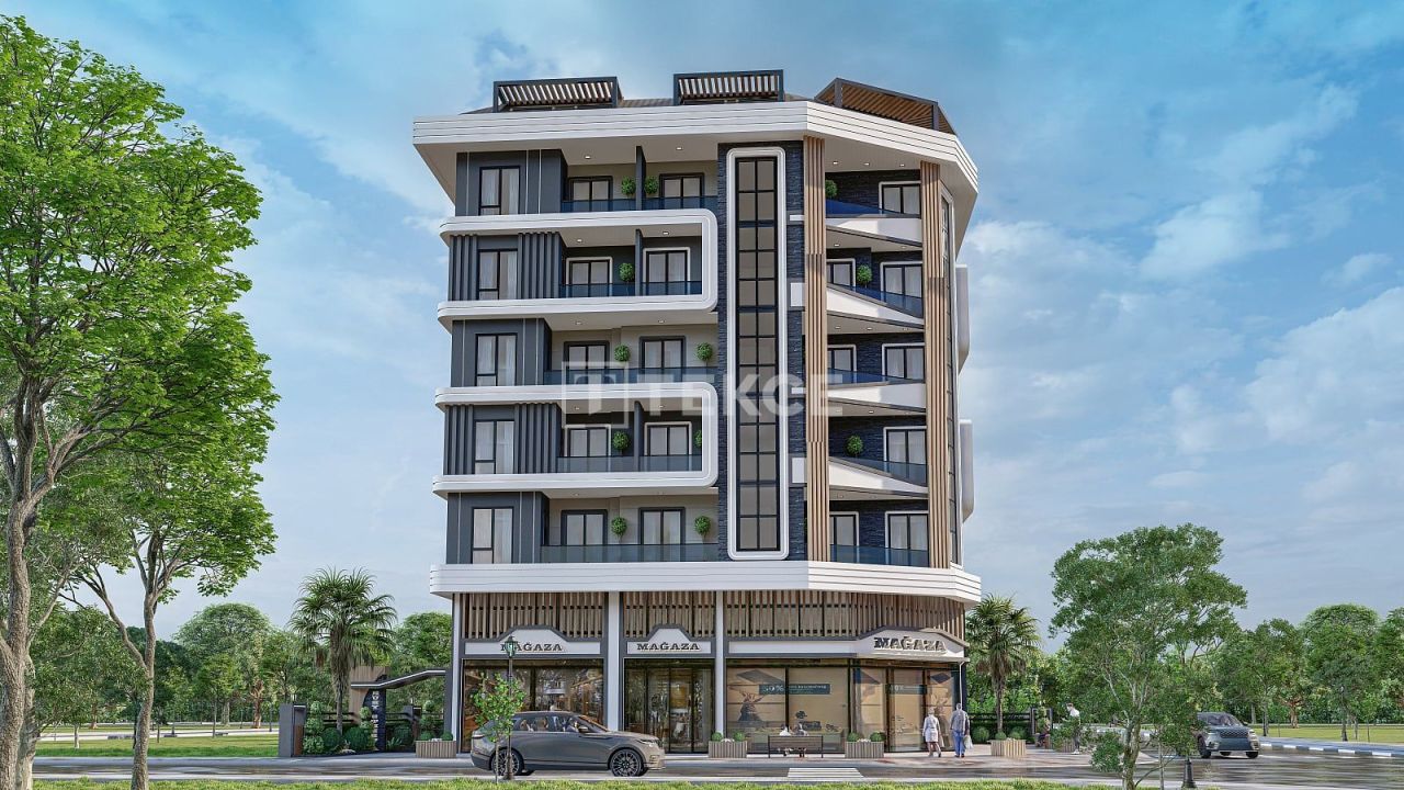 Апартаменты в Алании, Турция, 57 м² - фото 2