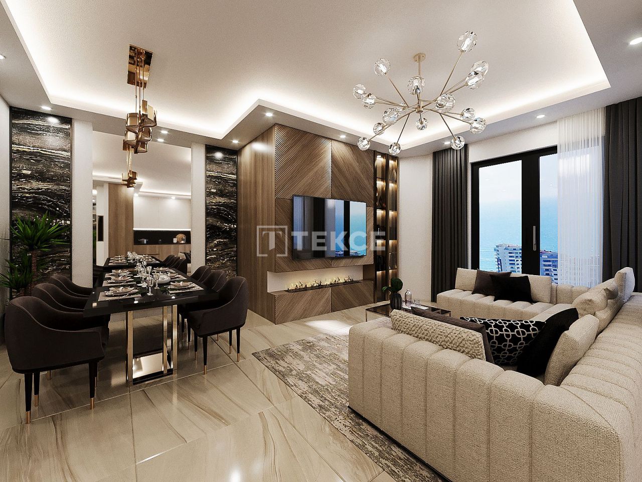 Апартаменты в Алании, Турция, 57 м² - фото 8