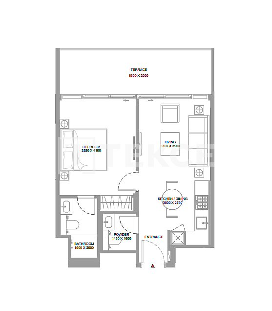 Апартаменты Остров Синия, ОАЭ, 60 м² - фото 10