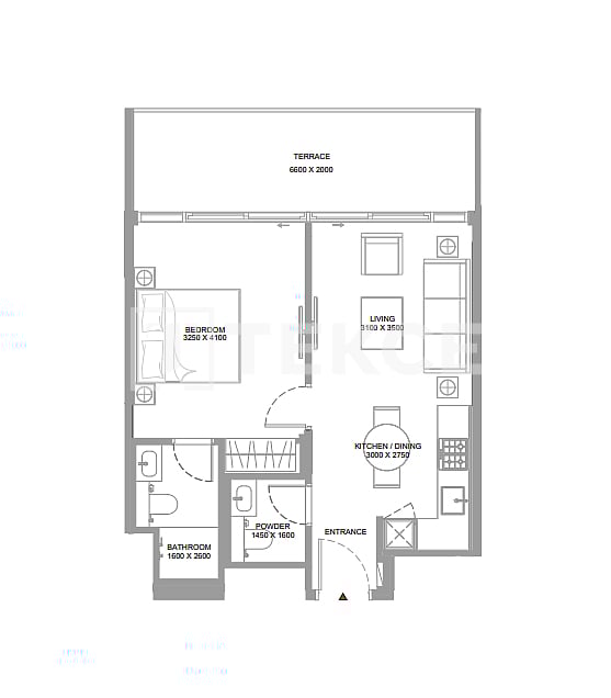 Апартаменты Остров Синия, ОАЭ, 46 м² - фото 10
