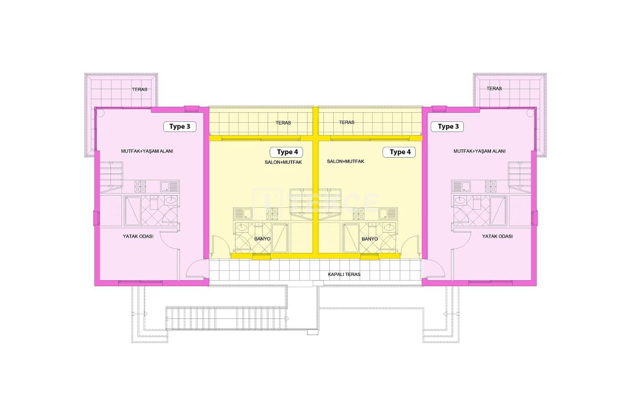 Пентхаус в Газимагусе, Кипр, 53 м² - фото 13