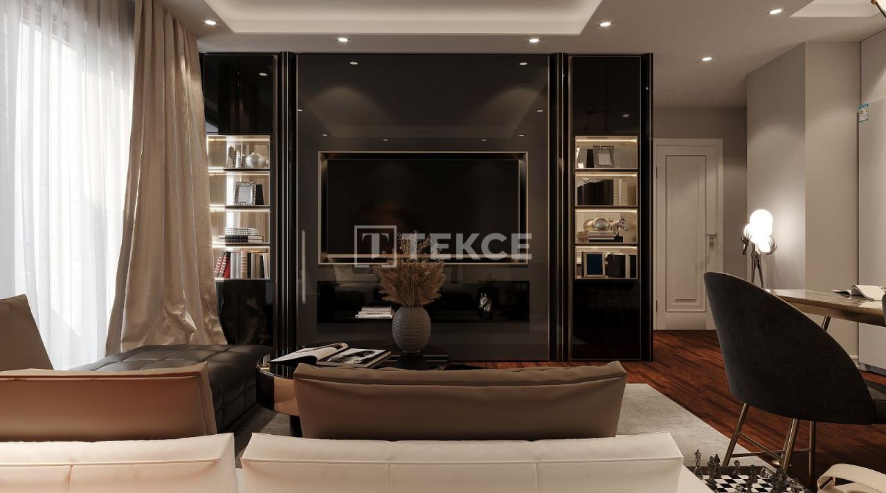 Апартаменты в Алании, Турция, 57 м² - фото 17