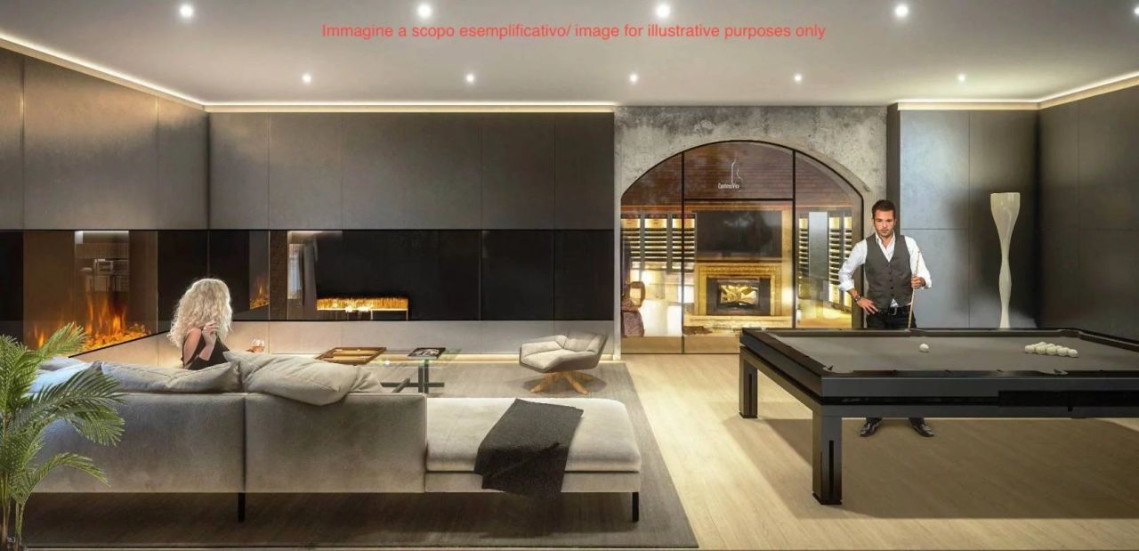 Вилла в Мальнате, Италия, 1 200 м² - фото 11