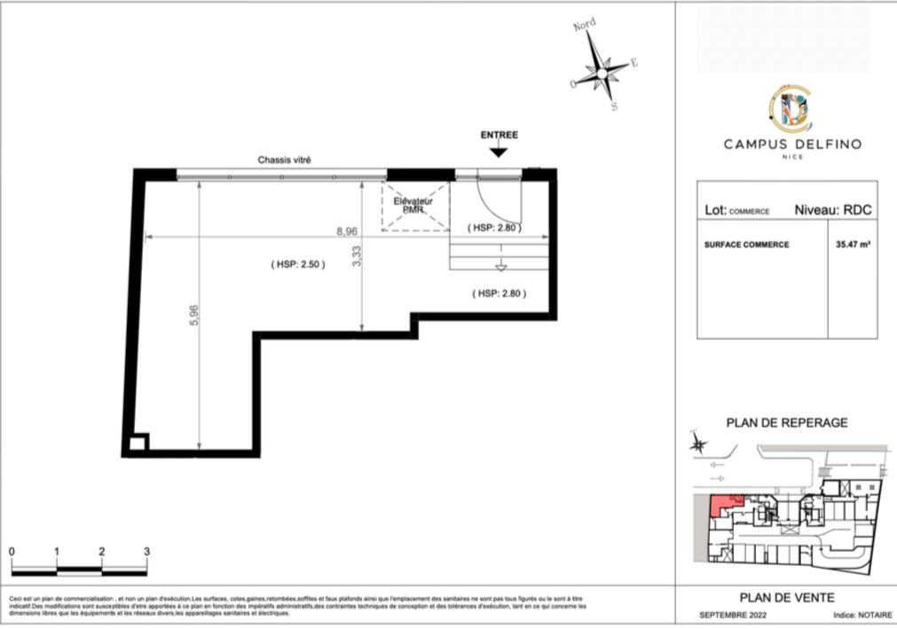 Офис в Ницце, Франция, 35 м² - фото 3