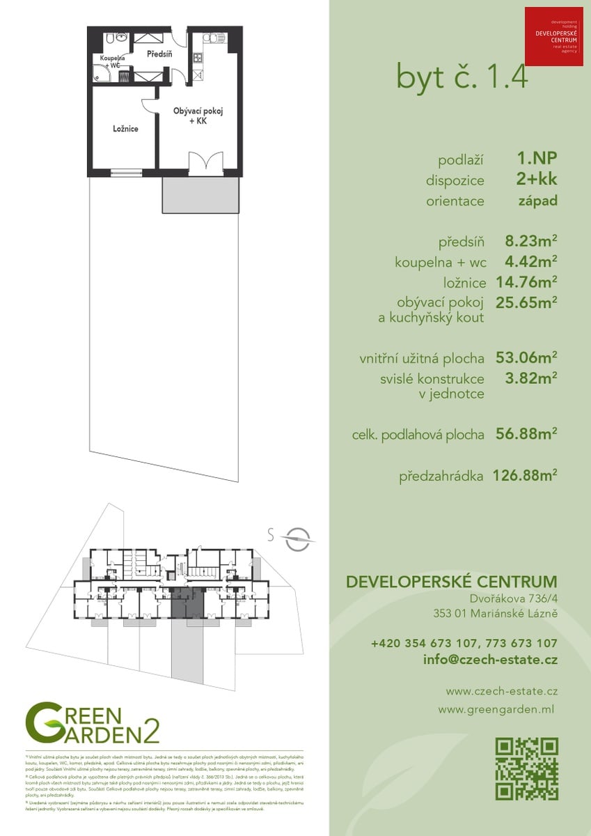 Квартира в Марианске-Лазне, Чехия, 57 м² - фото 13