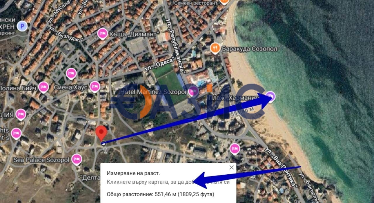 Апартаменты в Созополе, Болгария, 47.1 м² - фото 14