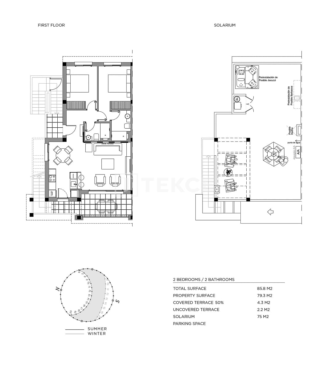Апартаменты в Рохалесе, Испания, 108 м² - фото 19