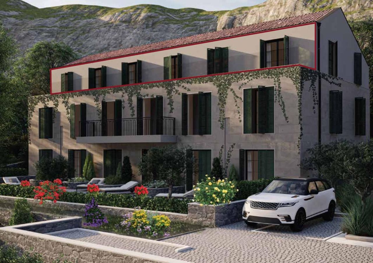 Квартира в Которе, Черногория, 39 м² - фото 3