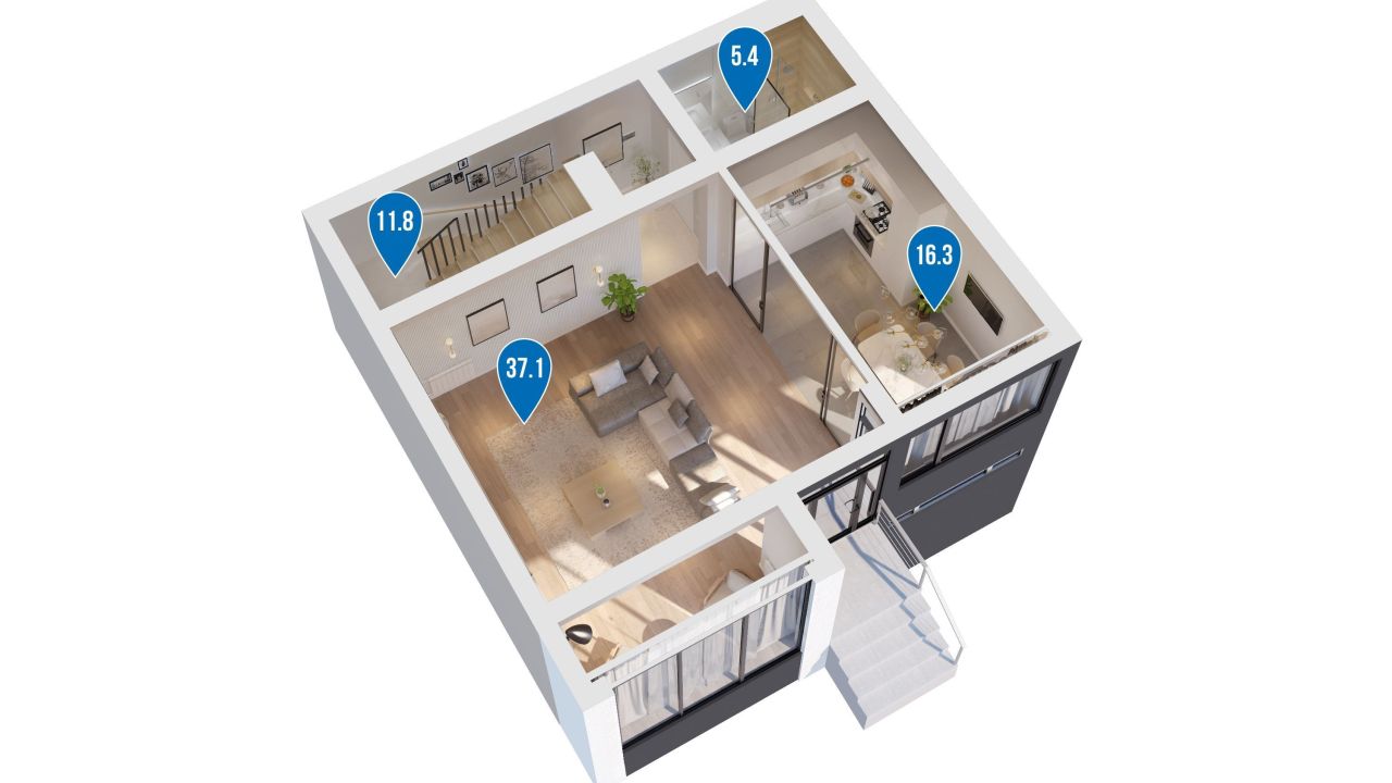 Дом в Тбилиси, Грузия, 215 м² - фото 13