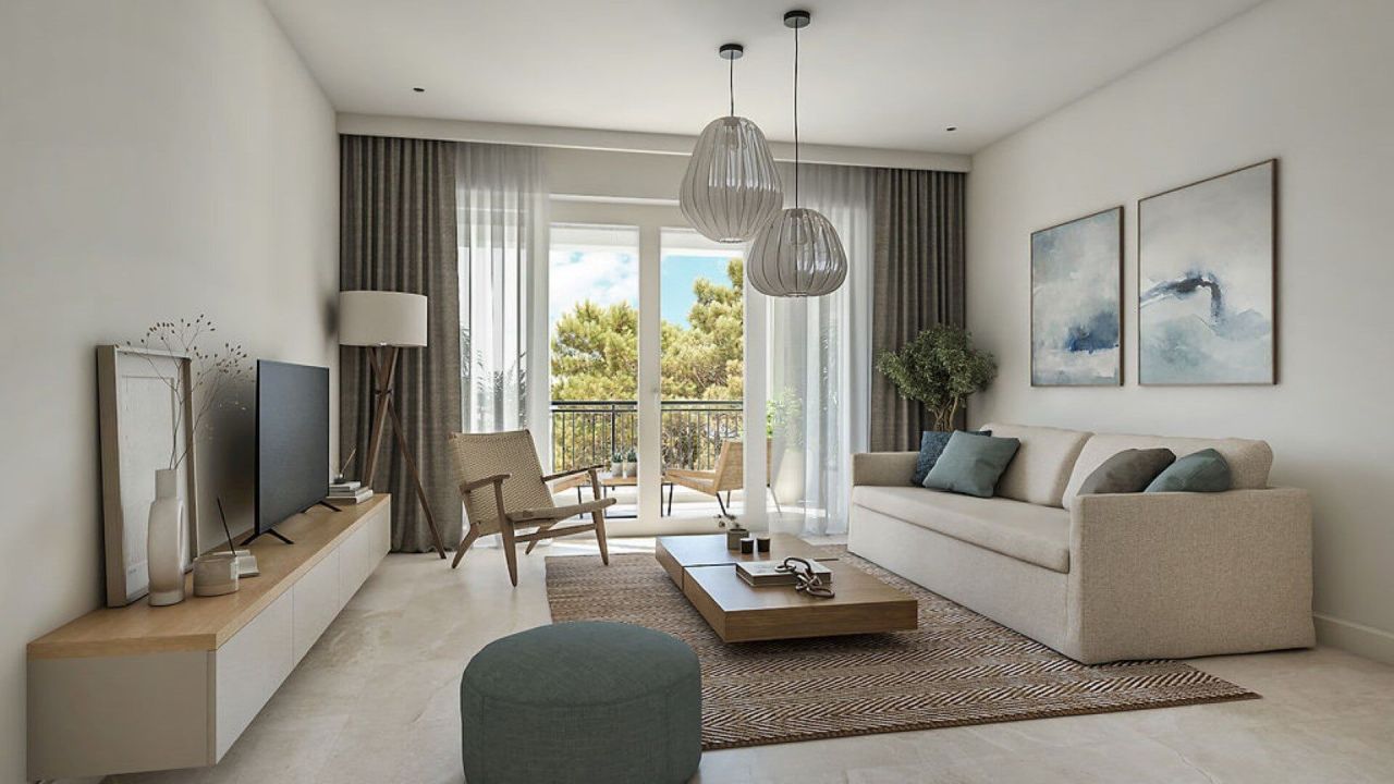 Апартаменты на полуострове Луштица, Черногория, 99 м² - фото 1