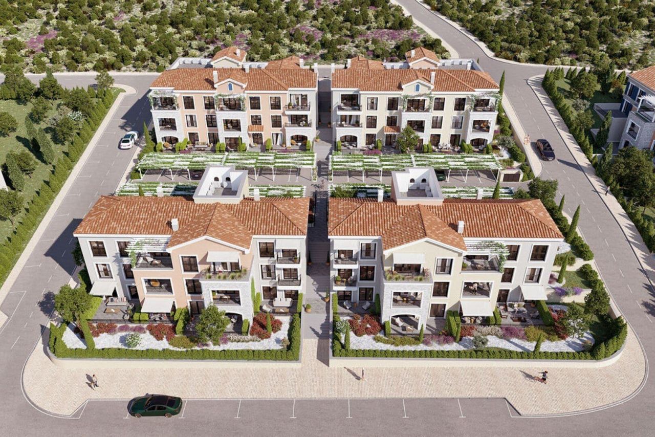 Апартаменты на полуострове Луштица, Черногория, 99 м² - фото 11