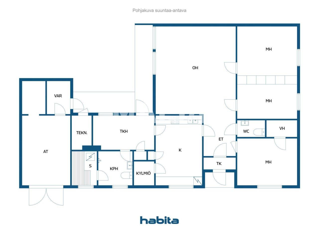 Дом в Ориматтила, Финляндия, 115 м² - фото 2