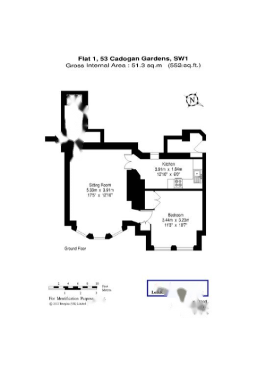 Квартира в Лондоне, Великобритания, 51 м² - фото 3