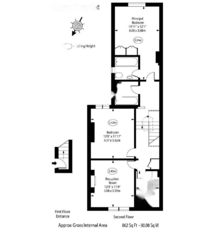 Квартира в Лондоне, Великобритания, 80 м² - фото 4
