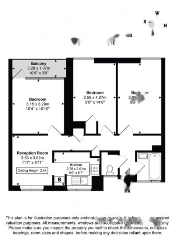 Квартира в Лондоне, Великобритания, 63 м² - фото 6