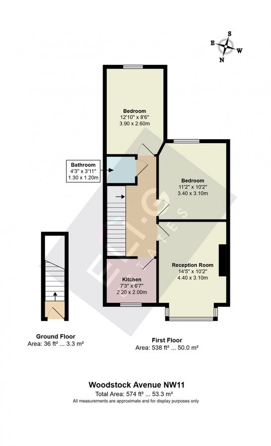 Квартира в Лондоне, Великобритания, 53 м² - фото 6