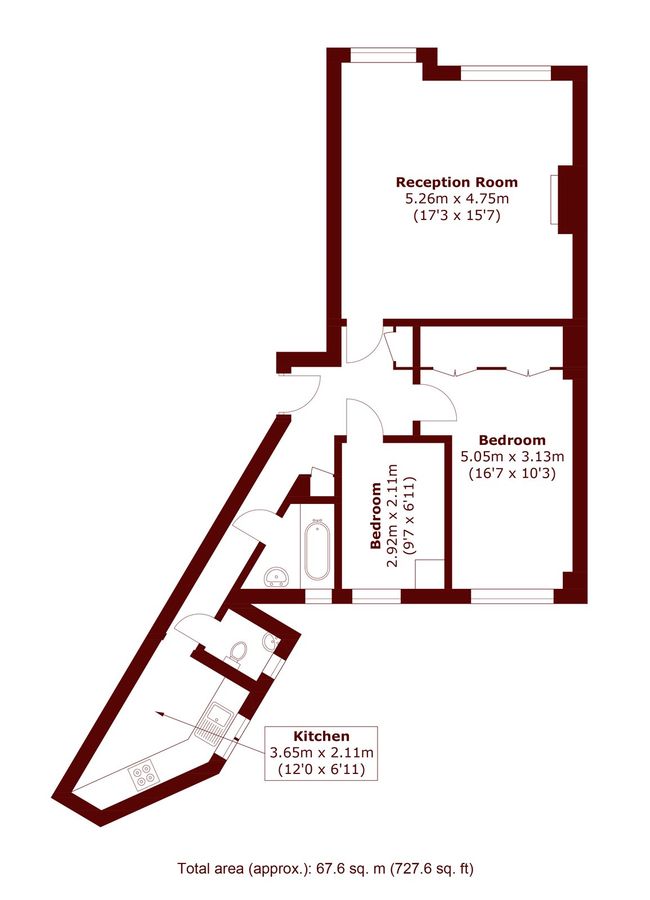 Квартира в Лондоне, Великобритания, 68 м² - фото 6