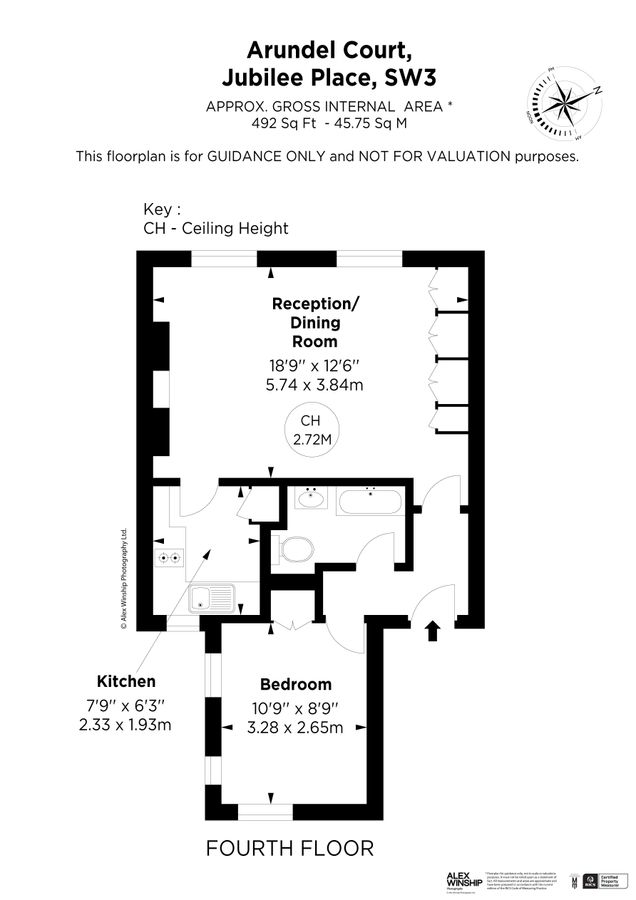 Квартира в Лондоне, Великобритания, 46 м² - фото 7