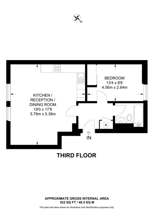 Квартира в Лондоне, Великобритания, 49 м² - фото 7