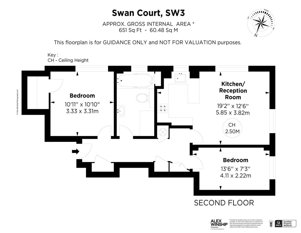 Квартира в Лондоне, Великобритания, 61 м² - фото 7