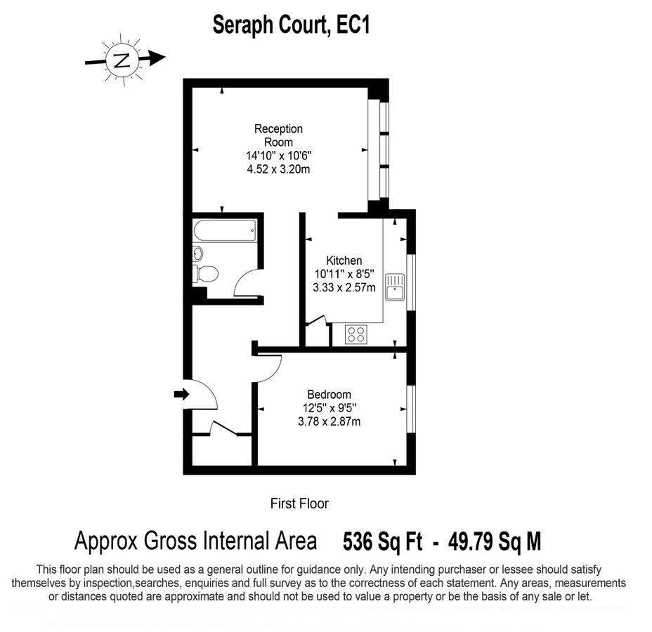 Квартира в Лондоне, Великобритания, 50 м² - фото 7
