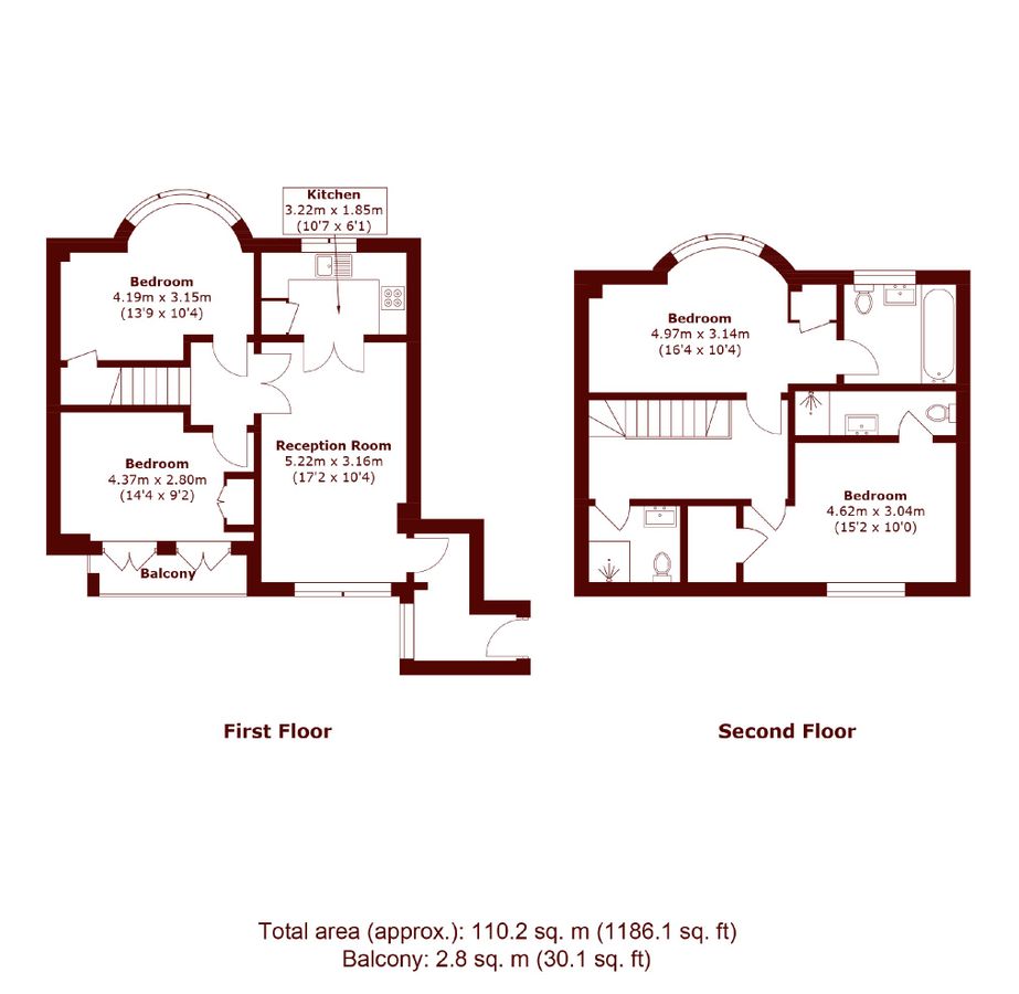 Квартира в Лондоне, Великобритания, 110 м² - фото 7