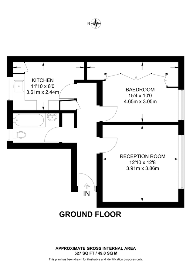 Квартира в Лондоне, Великобритания, 49 м² - фото 7