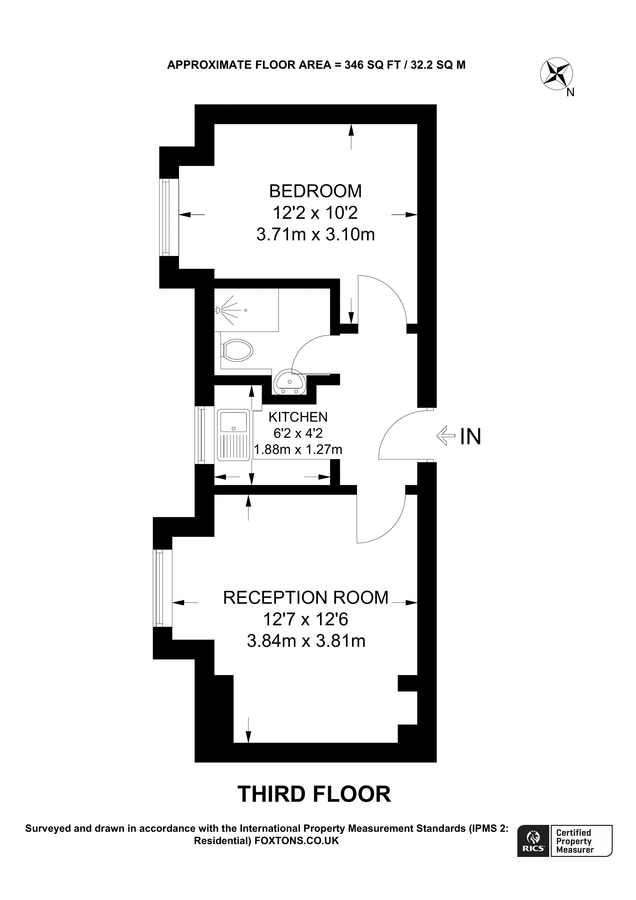 Квартира в Лондоне, Великобритания, 32 м² - фото 7