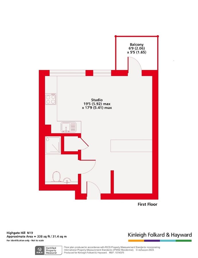 Квартира в Лондоне, Великобритания, 31 м² - фото 7