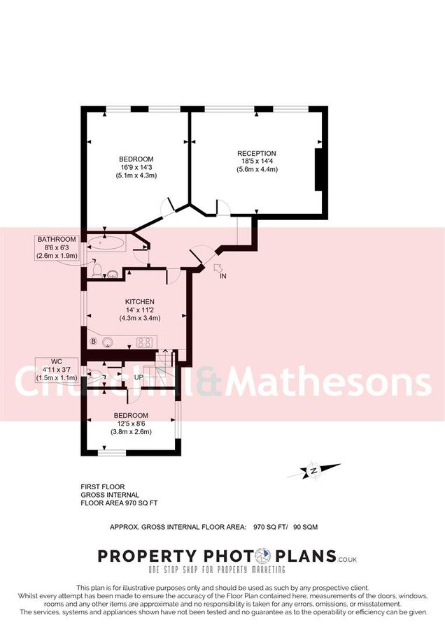 Квартира в Лондоне, Великобритания, 90 м² - фото 7