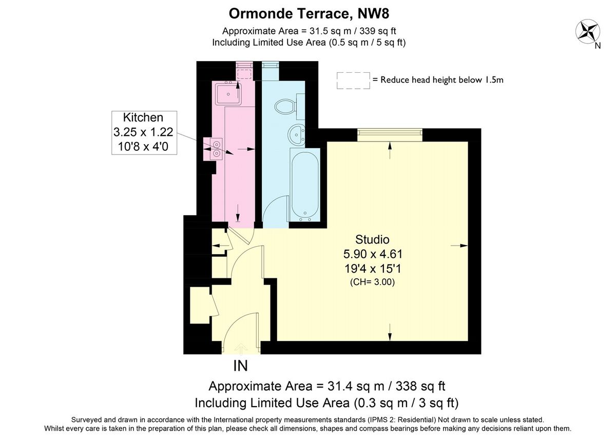 Квартира в Лондоне, Великобритания, 32 м² - фото 7
