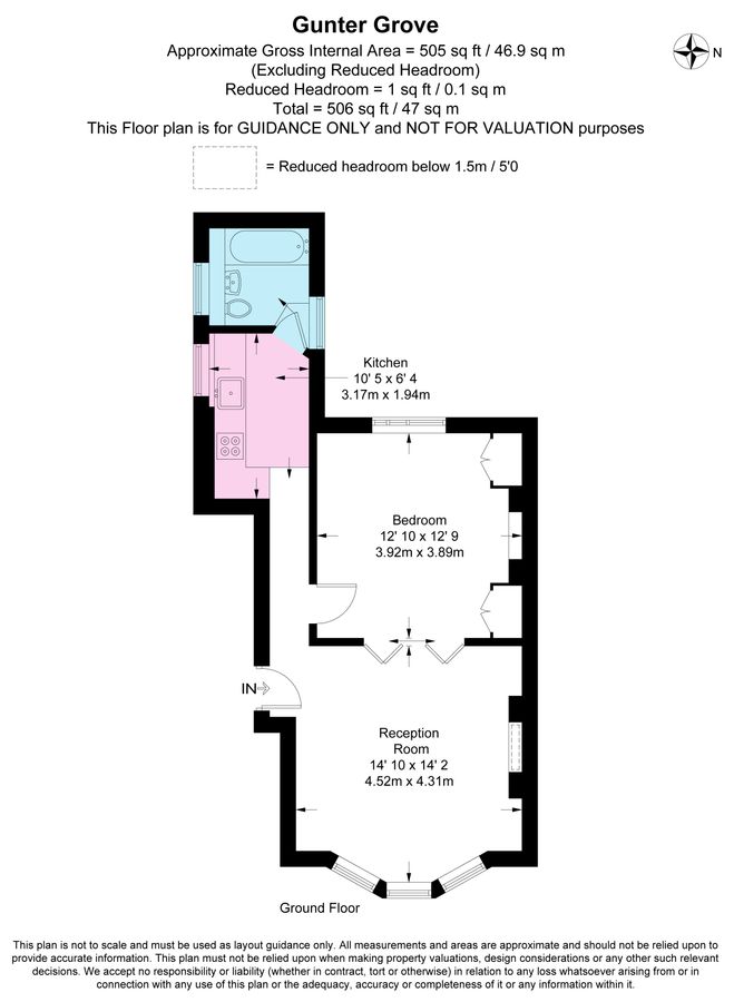 Квартира в Лондоне, Великобритания, 47 м² - фото 7