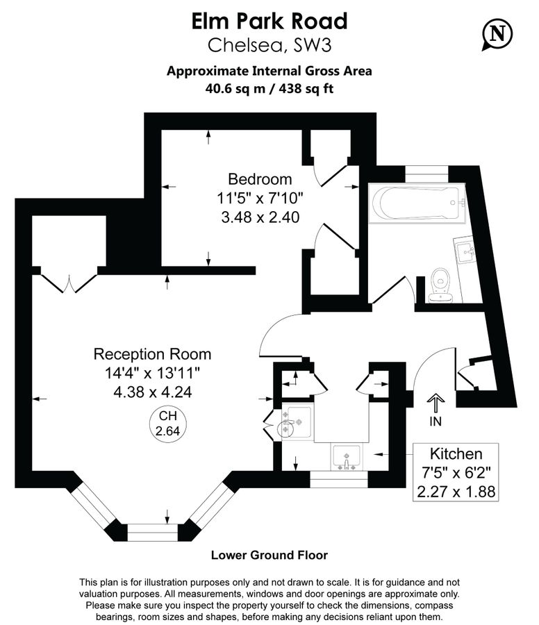 Квартира в Лондоне, Великобритания, 41 м² - фото 8