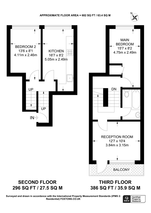 Квартира в Лондоне, Великобритания, 63 м² - фото 8