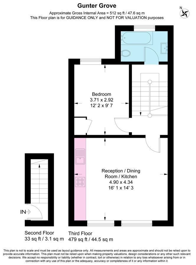 Квартира в Лондоне, Великобритания, 48 м² - фото 8