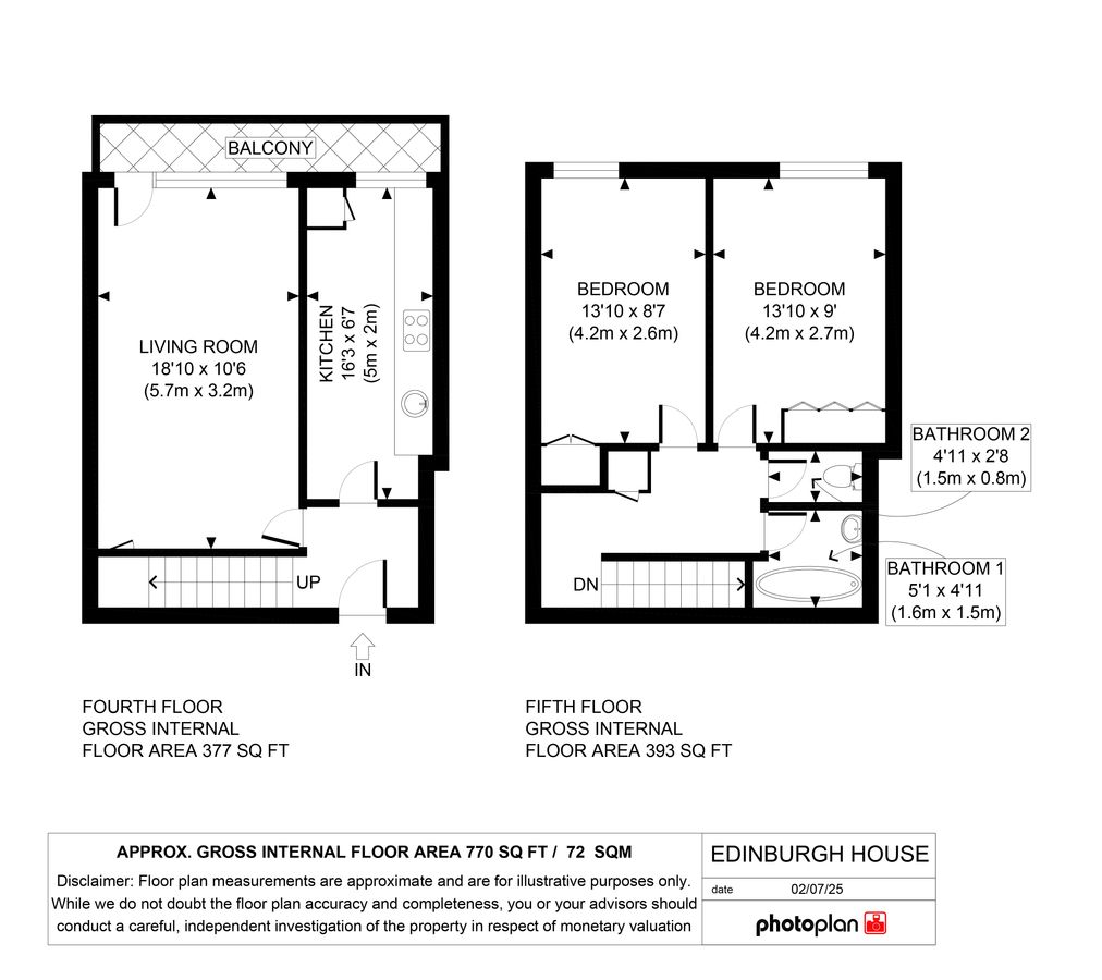 Квартира в Лондоне, Великобритания, 72 м² - фото 8