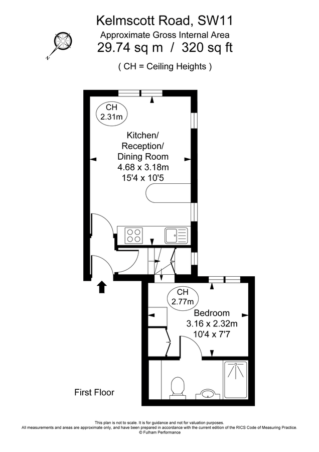 Квартира в Лондоне, Великобритания, 30 м² - фото 8