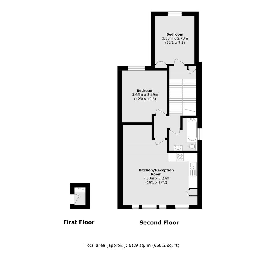 Квартира в Лондоне, Великобритания, 62 м² - фото 8