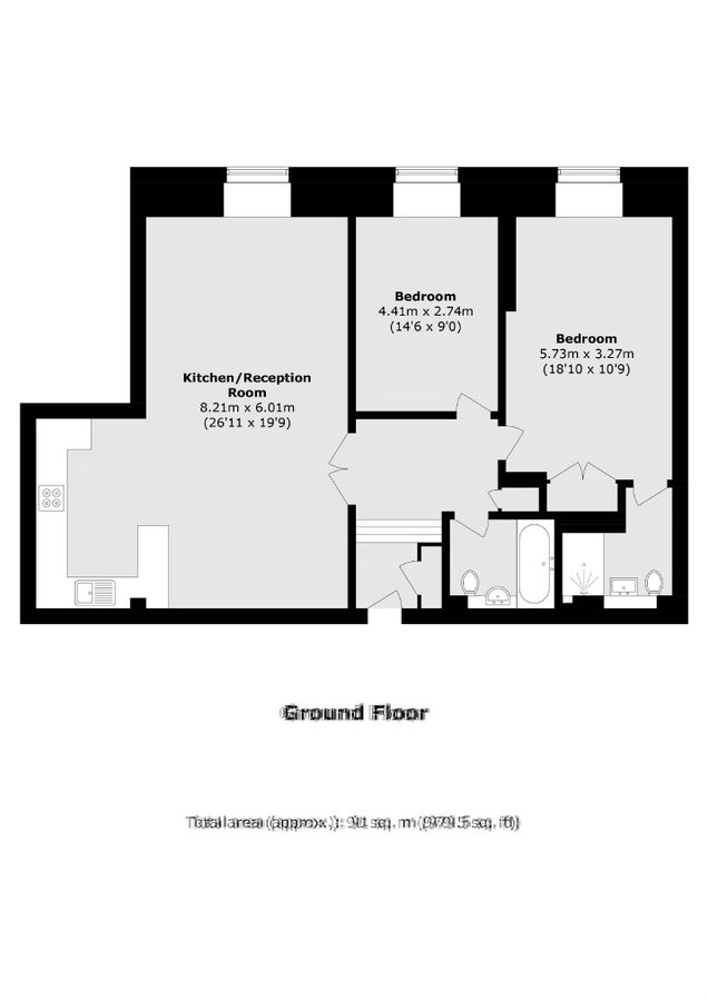 Квартира в Лондоне, Великобритания, 87 м² - фото 8