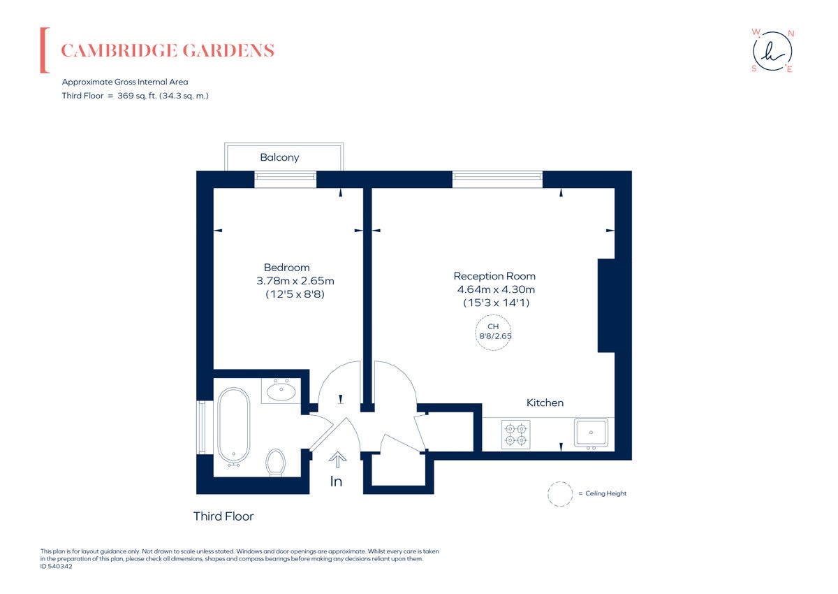 Квартира в Лондоне, Великобритания, 34 м² - фото 8