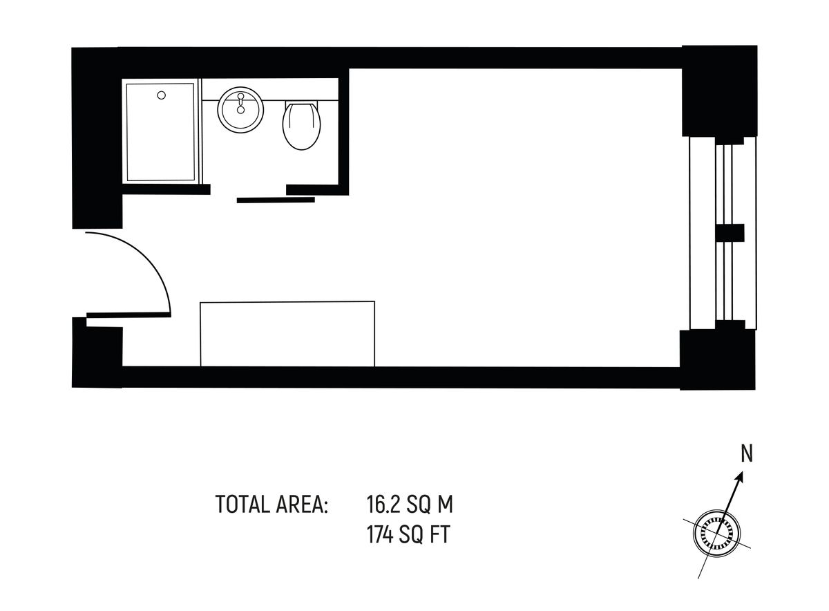 Квартира в Лондоне, Великобритания, 16 м² - фото 8