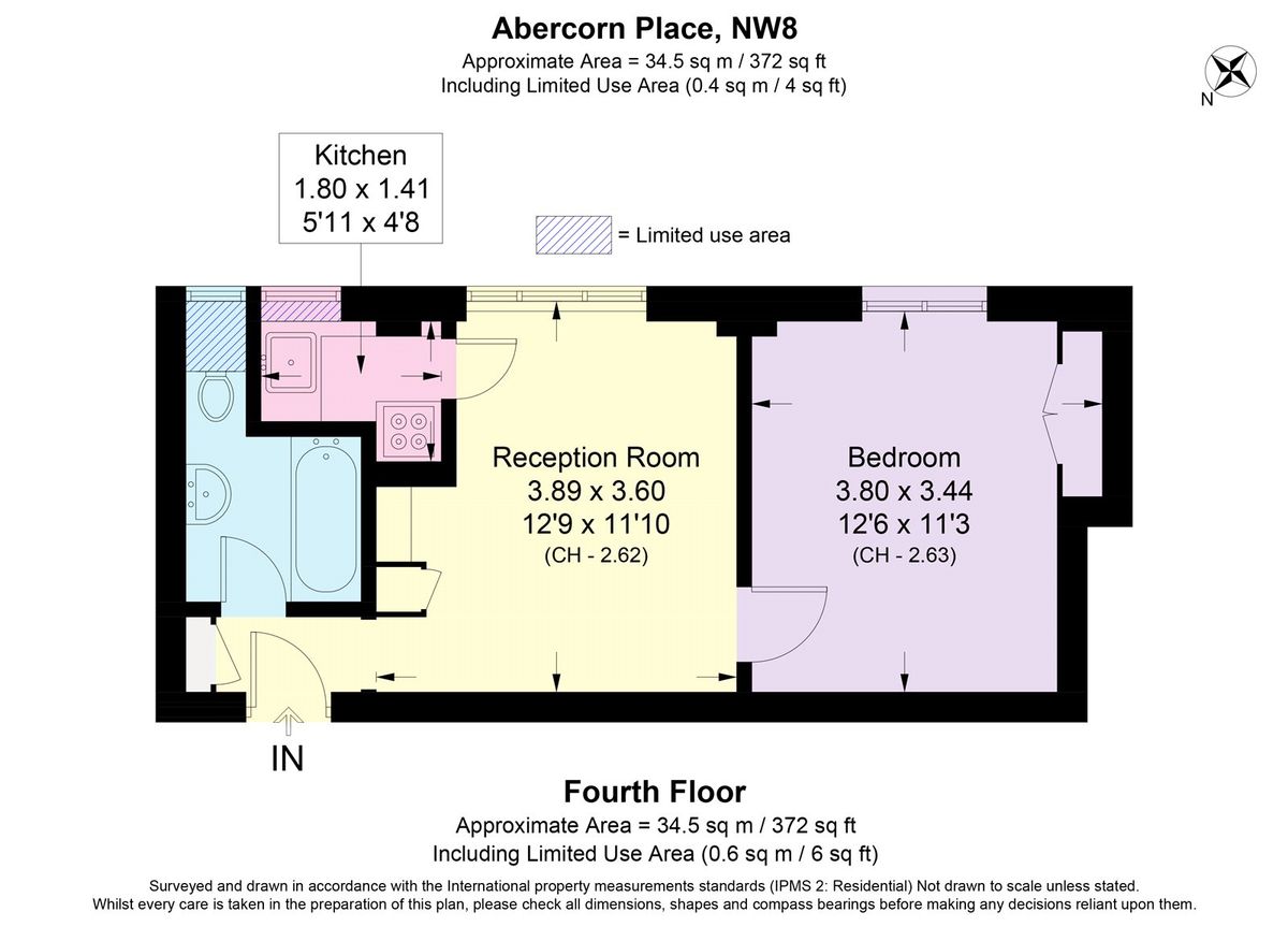 Квартира в Лондоне, Великобритания, 35 м² - фото 8